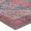 Vibe by Jaipur Living Fairbanks Medallion Red/ Blue Area Rug 9'2"X12'