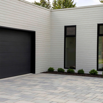 Cowansville Modern Driveway Design