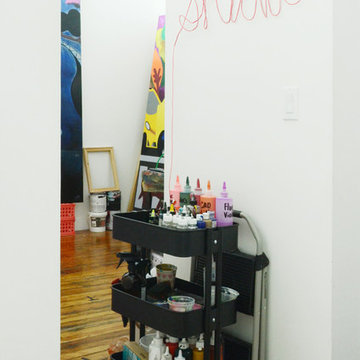 My Houzz: Pretty Pinks and Neutrals in a Chic Providence Loft