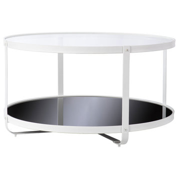 Barcroft Glass-Top Cocktail Table