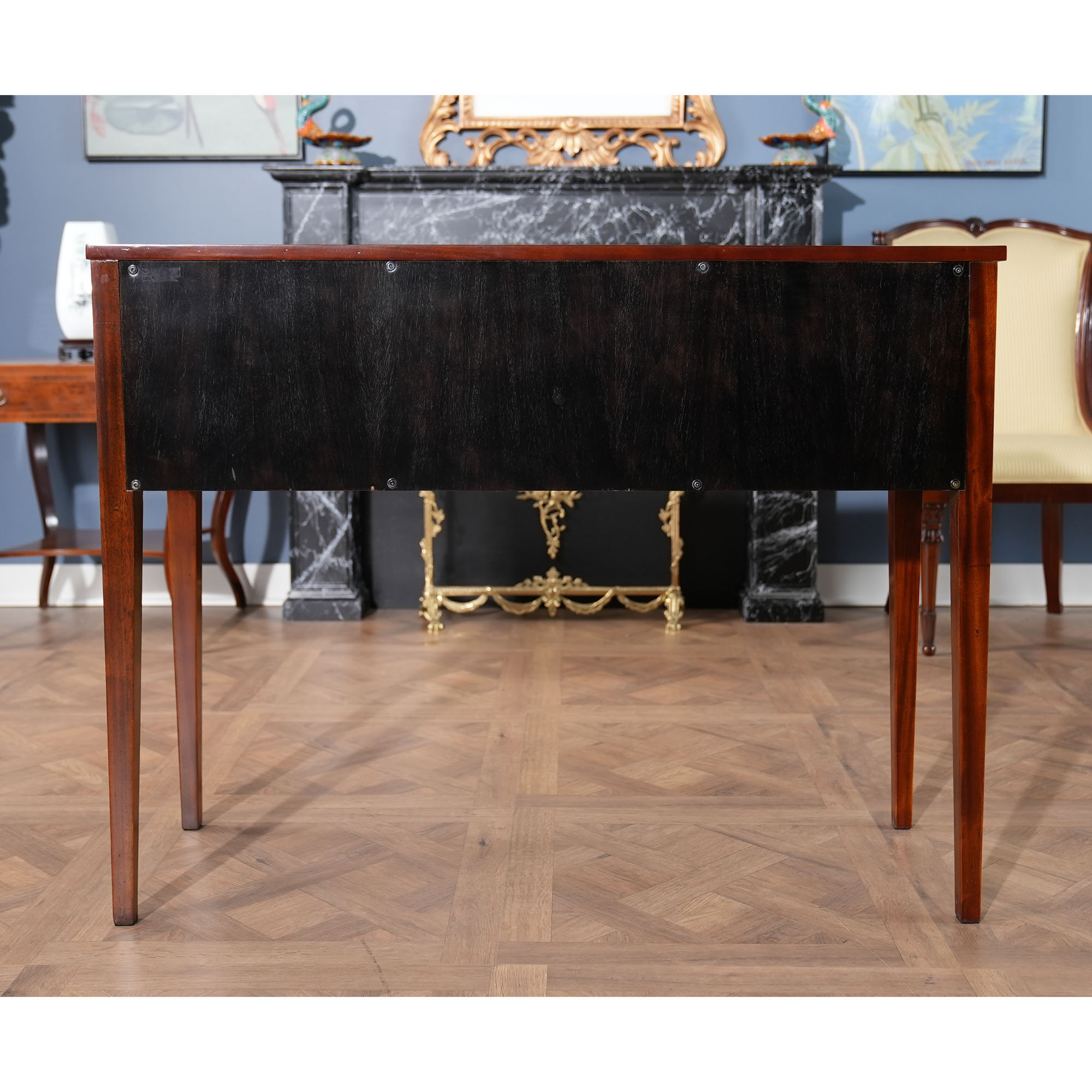 Small Tapered Leg Mahogany Sideboard