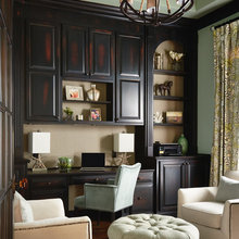 living room/office combo