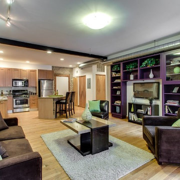 Urban Condo with Exposed Brick | Chicago, IL