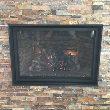 Refaced Fireplace