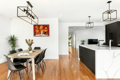 Design ideas for a modern kitchen in Sydney.