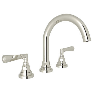 Rohl A2328LM-2 San Giovanni 1.2 GPM Widespread Bathroom Faucet - Polished