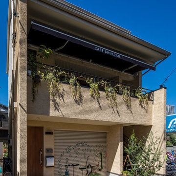 カフェのある住宅