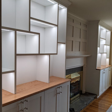 LED Display Bookcase