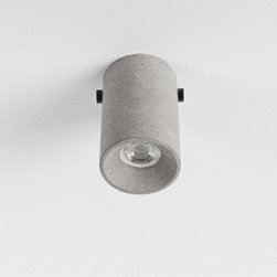 Bentu 'LV' Concrete Ceiling Light - Ceiling Lighting