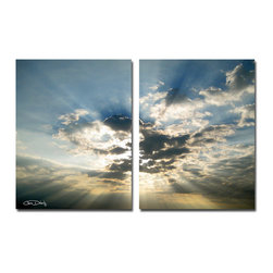 Ready2HangArt - Ready2HangArt Christopher Doherty 'Cloud Escape I' Canvas Wall Art - Prints And Posters