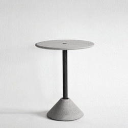 Bentu 'DING' Concrete Round Table - Side Tables and Accent Tables