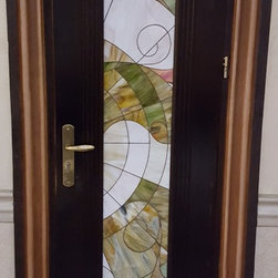 Custom Art Glass Door Inserts - Products