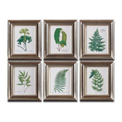 www.essentialsinside.com: ferns, wall art - Artwork