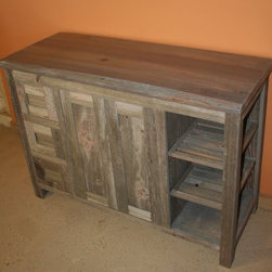 Reclaimed Barn Wood Bathroom - Bathroom Vanities And Sink Consoles