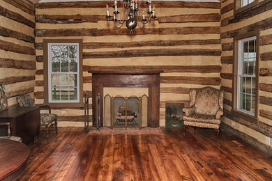 Inspiration for a timeless living room remodel in DC Metro