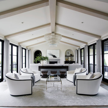 Transitional Living Room