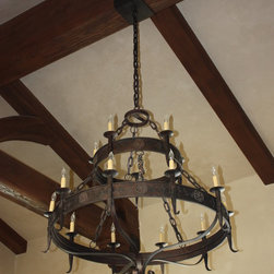 CH-157 Hand Made Iron Chandelier - Chandeliers
