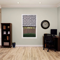 Blinds.com Premier Roman Shades in Flora Cosmos - Roman Shades