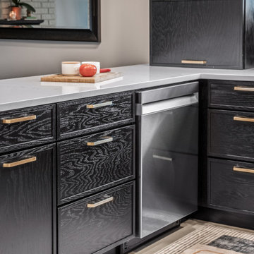 Dark & Moody Cabinets Bring Today’s Design Trends into the Kitchen