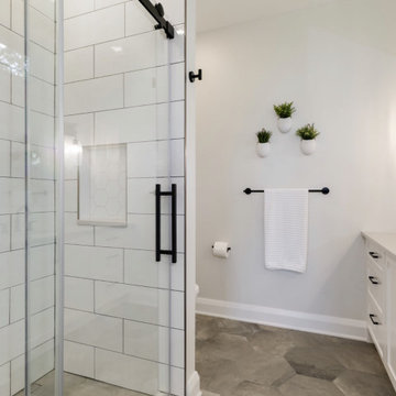 Armitage Avenue Custom Home - Ensuite Bathroom