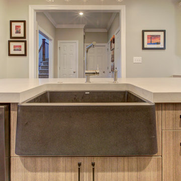 Contemporary Rustic Open Kitchen