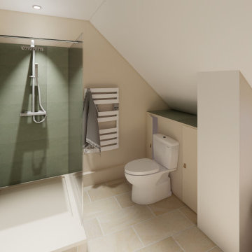 Renovation de 2 salles de bains : parentale & familiale