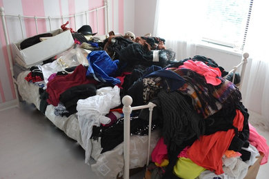 First Clothes Declutter and Organisation