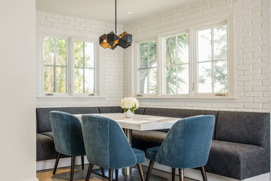 Example of a trendy dining room design in Other