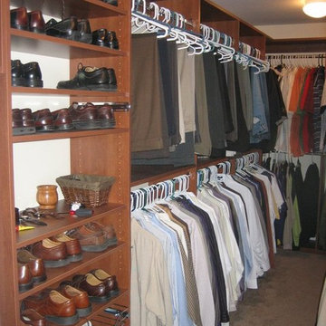 Master Walk in Closets