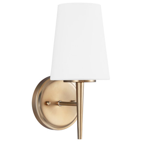 Generation Lighting Lighting 1-Light Wall/Sconce, Satin Bronze