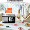 VEVOR 2 Quart Automatic Ice Cream Machine Electric Yogurt Gelato Make Silver