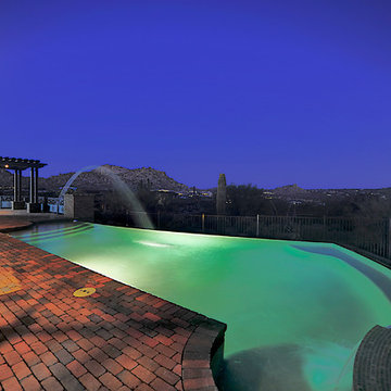 Negative Edge Pools by Mossman Brothers Pools