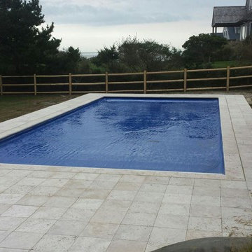 18x40 Custom Gunite Pool w/ Automatic Cover