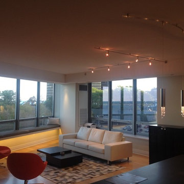 FJ Scope LED Pendant with Crystal by Edge Lighting