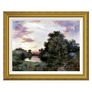 Grand Canyon of the Yellowstone 8.5x11/" Photo Print Thomas Moran Landscape Art