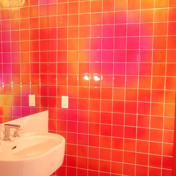 Color Changing Powder Room