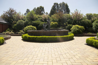 Photo of a traditional garden in Melbourne.