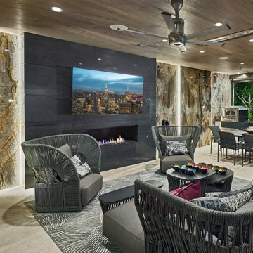 North Dallas Outdoor Living Space