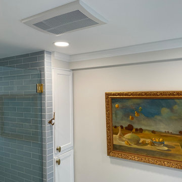 Add full bath to existing porch encloser