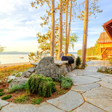 Stone BBQ Grill