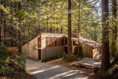 Inspiration for a 1950s exterior home remodel in San Francisco