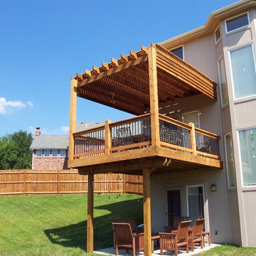 El-Scari - Cedar Deck with Pergola.
