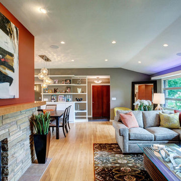 Brookfield Midcentury Modern Interior Remodeling