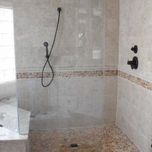 Master shower