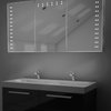 Diamond X Collection Aletha LED Cabinet With Internal Shaver Socket and Demister