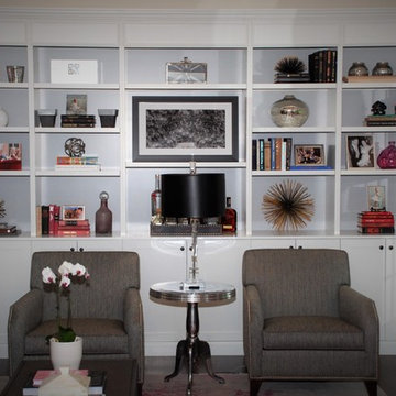Modern Bookcase in White