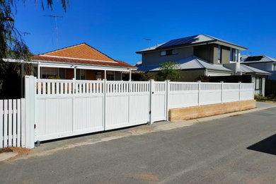 Photo of a midcentury home design in Perth.