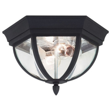 Two Light Outdoor Flush Mount - Outdoor Ceiling and Hanging - 73-BEL-983603
