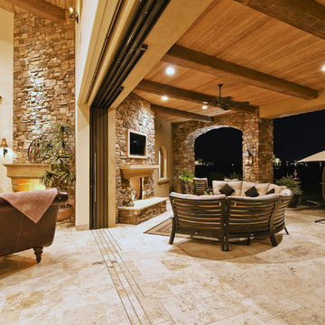 Beautiful Beach House Stone Veneer Combo - Coronado Stone Veneer