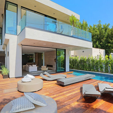 Back yard deck